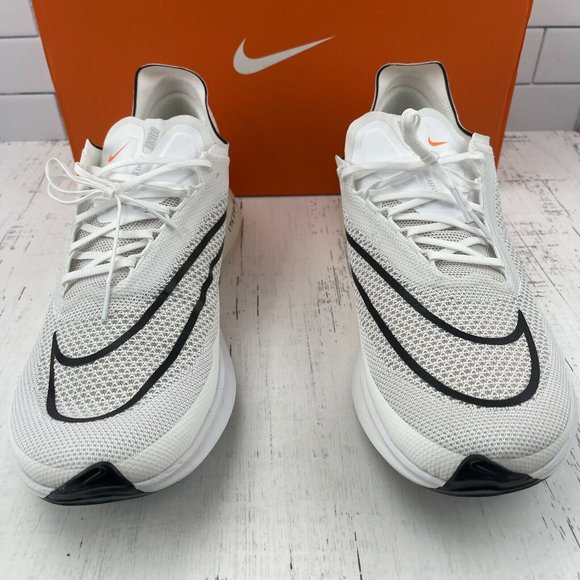 Nike Running Shoes Size 12 Mens ZoomX Streakfly 5K 10K White Lightweight Racing - Picture 9 of 12